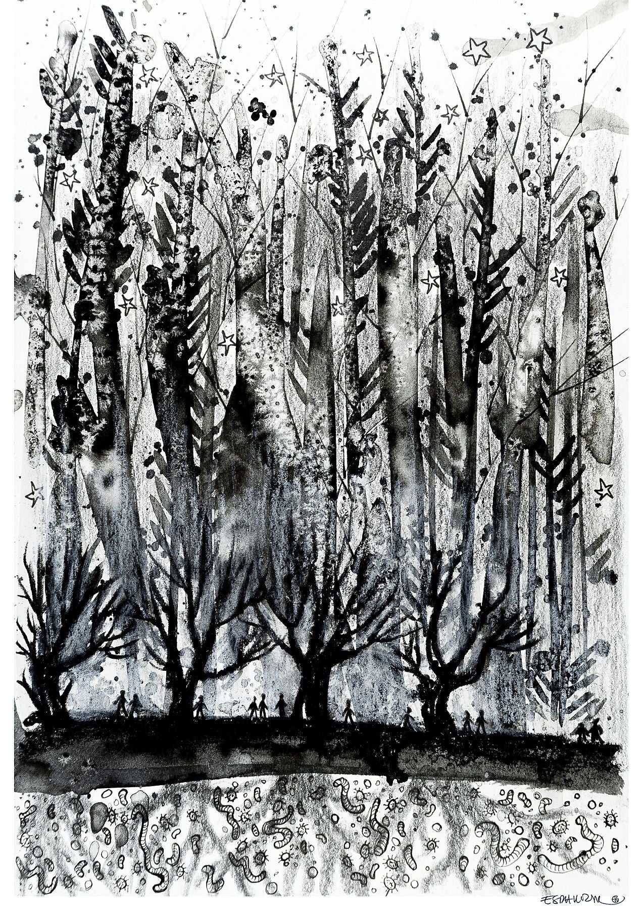 DAY222 of 365DRAWINGS by EKG