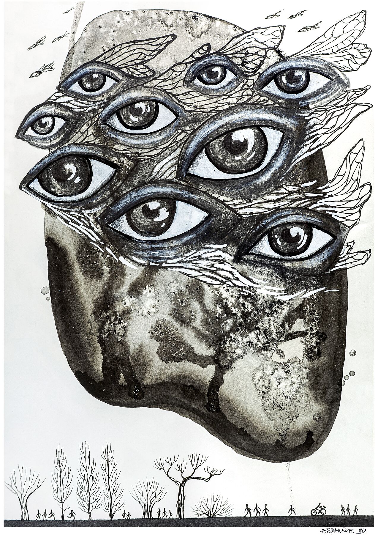 DAY317 of 365DRAWINGS by EKG