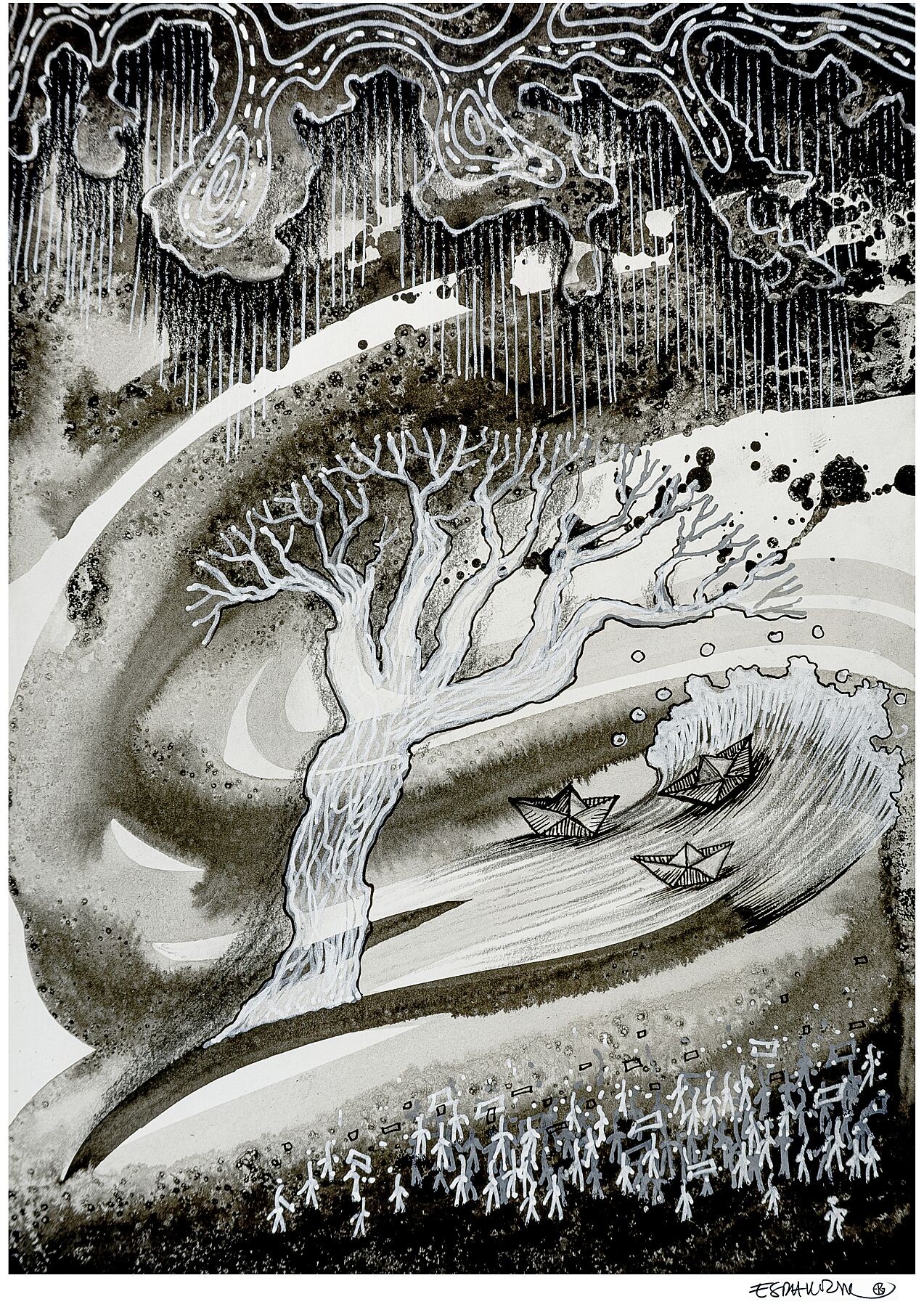 DAY355 of 365DRAWINGS by EKG