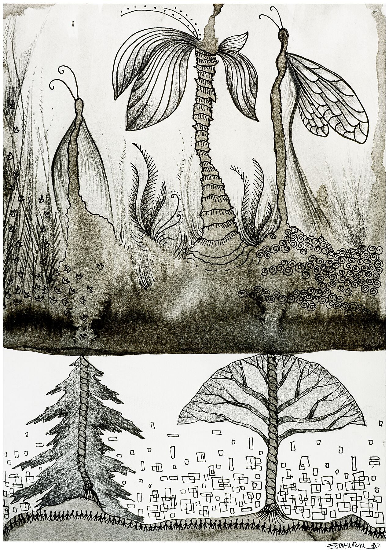 DAY350 of 365DRAWINGS by EKG